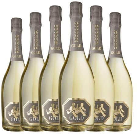 Kessler Sekt Gold 75 cl Espumoso blanco (Caja de 6 Botellas de 75 cl)