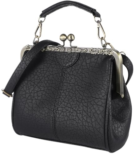 Yardenfun Retro Damen UmhäNgetasche Aus Pu Leder Vintage Messengerbeutel FüR Alltag Arbeiten Einkaufen Mit GroßEm FassungsvermöGen Und Komfortabler Schultertasche