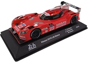 OPO 10 - Auto in Miniatura Le Mans in Scala 1/43 Compatibile con Nissan GT-R LM Nismo (2015) - ALA056