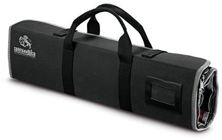 AUSONIA - ÉTUI DE Cuisinier avec 10 PIÈCES en Tissu RENFORCÉ Vide