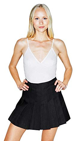 Amerikanska kläder kvinnors gabardine tenniskjol