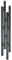 DanDiBo Garderobe Wand Schwarz Metall 96612 Wandgarderobe mit 8 Haken Schmal Flurgarderobe Modern Hakenleiste Garderobenhaken