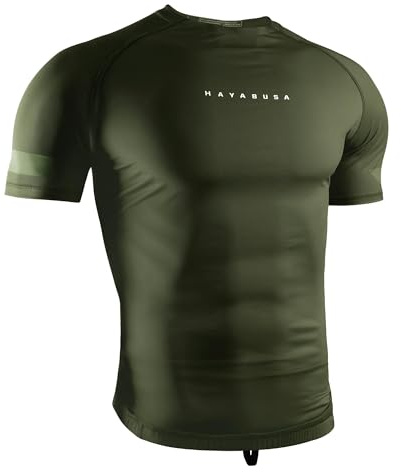 Hayabusa Men's Core Short Sleeve BJJ Rash Guard