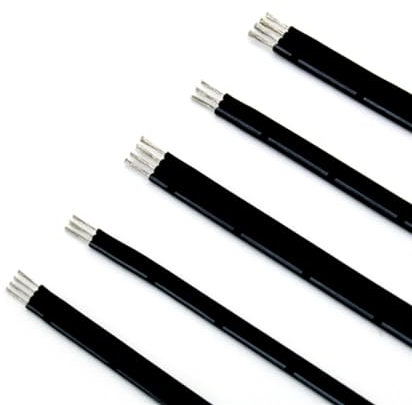 Silicone high-voltage cable, Multi Core Silicone Wire 2P-8P 10 meters 20-30AWG 600V Tinned Copper +200°C To -60°C(22 AWG,8p 10 meters)