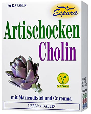 Espara Artischocken Cholin Kapseln 60St.