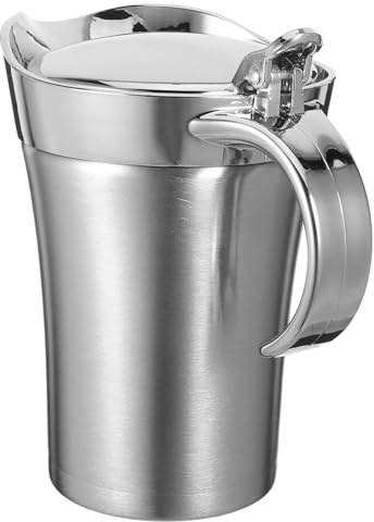 LIGIGWASH Salsiera isolata Salsiera Barche Salsa Salsa Pot Acciaio Salsiera Barca Caffè Salsa Brocca Salsa Salse per Salse Keetle Sauciere De Table Acciaio Inox Argento