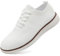 Sneaker Herren Loafer Mokassins Anzugschuhe Busines Weiß Slip on Sneaker Turnschuhe Oxfords Hochzeitschuhe Bootsschuhe Trachtenschuhe Leichte Freizeit Sommer Schuhe Weiss 44