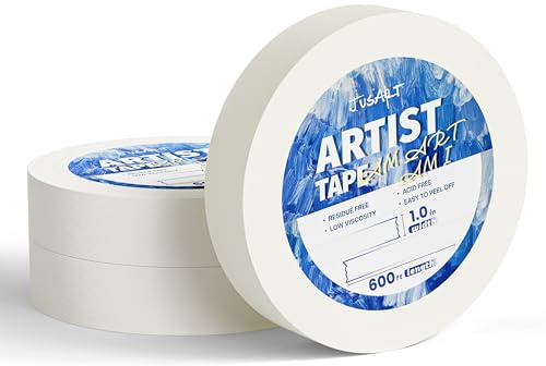 JusArt Cinta adhesiva para artistas 1 pulgada (3)