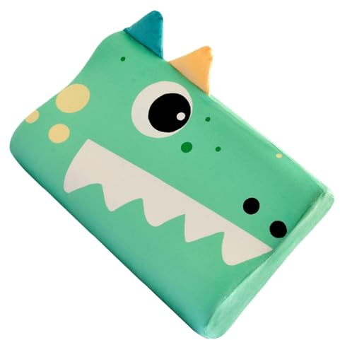 Slow Rebound - Cuscino confortevole con motivo animale, ergonomico, per bambini, in memory foam, traspirante, per sogni dolci, cameretta dei bambini, viaggi e asilo, 40 x 26 x 7 cm