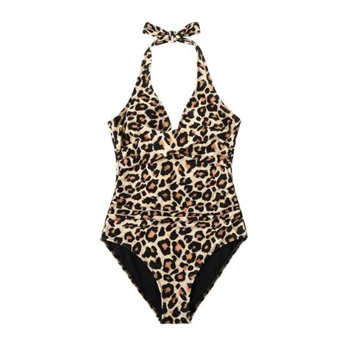 BaiDrivora Swimming Costume Women - V-Neck U-Back Full Coverage Tummy Control Swimwear, Ruched Figure Flattering Design