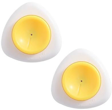 Forauovo,2 PCS Pelapatate per Uova Sode Fora Uova Sode con Blocco di Sicurezza Perforatrice Semiautomatica per Utensili da Cucina Bucauova in Acciaio Inox per Pugno di Pollo