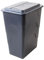 TrendLine Regentonne eckig Deckel Hahn 240L grau Regenwassertonne Wassertank