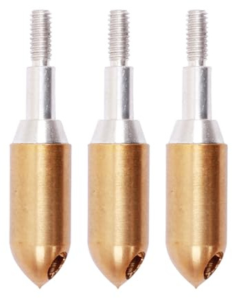 Wegiwuca 3pcs Pfeil Broadheads Pfeilspitze Jagdgesetz Bögen Armbrüste Pfeilspitzen Bogenpunkt Pfeilspitzen