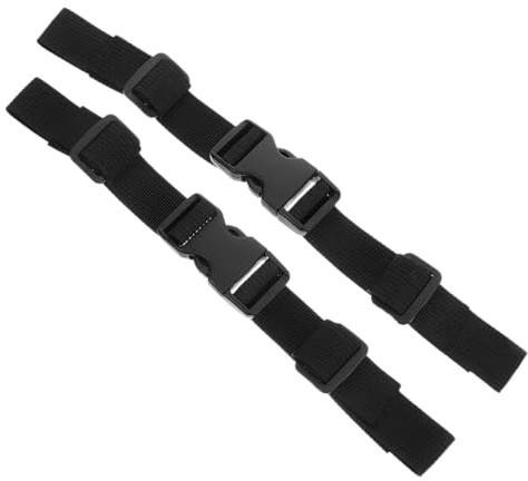 Garneck Sangle De Poitrine Réglable Pour Accordéon 2 Pièces Accessoire De Paquet à Dos Sangle De Poitrine Solide Et Confortable Boucle Arrière Couleur Noire