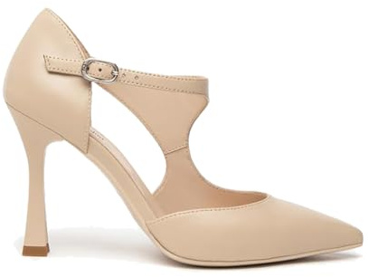 Nero Giardini E409340DE Décolleté Donna in Pelle - Lino 37 EU