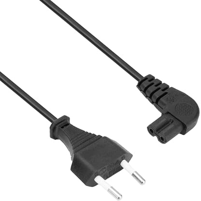 ACT 230V Connection Cable Euro Male - C7 Female (Angled Left/Right) câble électrique