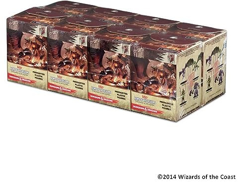 Dungeons & Dragons - D&D - Icons of The Realms: Tiranny of Dragons Booster Pack (Brick - 8 Pacchetti) Miniature Figure