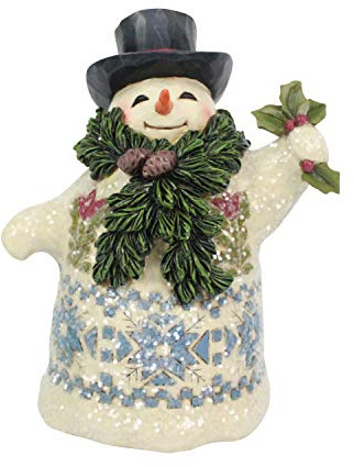 Heartwood Creek Snowman With Pine Scarf Figurine