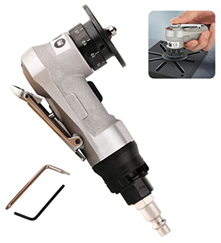 Profi Mini Anfasmaschine Trimmmaschine Fasenmaschine Druckluft, Anfaskapazität: C0.1-C1.5, zum Metall Trimmen und Entgraten