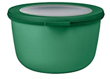 Mepal - Multi Bowl Cirqula Round - Vorratsdose mit Deckel - Geeignet als Luftdichte Aufbewahrungsbox für den Kühlschrank, Mikrowellengeschirr & als Frischhaltedosen - 1000 ml - Vivid green