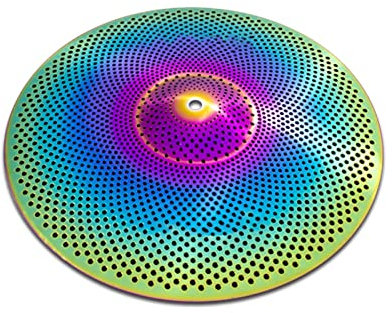Cymbal Sets Platillos De Choque De Bajo Volumen De 18 platillos Mudos platillo