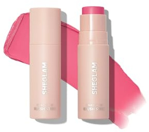 SHEGLAM Snatch N Cream Blush Stick Longlasting High Pigment Blush for Cheeks - Midnight Hour