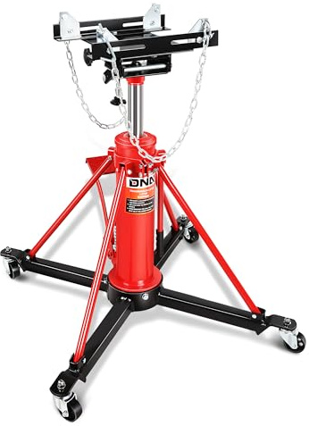 DNA Motoring Hydraulic Transmission Jack - 1 Ton 2204 lbs Capacity High Lift Telescoping Floor Jack Stand,33.2-69.6 Lifting Range,TOOLS-00319
