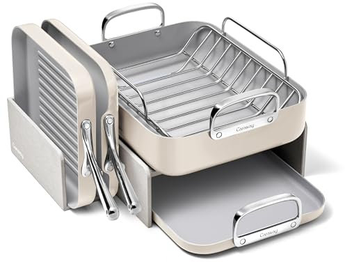 Caraway Square Cookware Set Cream