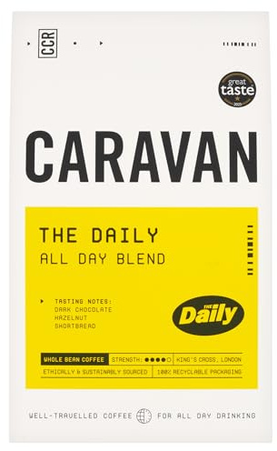 Caravan Coffee Daily Blend Wholebean Coffee, 200g