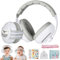 USHOP Cuffie Antirumore Bambini,2 in 1 Cuffie Neonato Antirumore per Bambini da 0 a 48 Mesi,Elastiche Regolabili,Ridurre di 25 dB,Protezione Dell'udito per Bambini,Migliora il Sonno in Viaggio