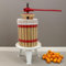 Kukoo - Torchio per Frutta Vino Sidro Succhi Pressa per Succo di Frutta da Fare in Casa Spremiagrumi Torchietto Tradizionale con 3 Filtri - 18 Litri