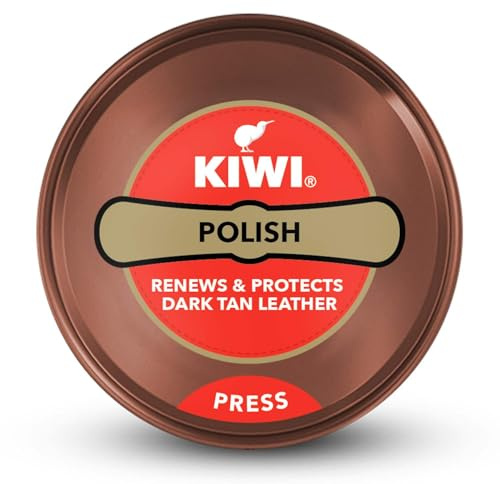 Kiwi Paste Shoe Polish Dark Brown 40g