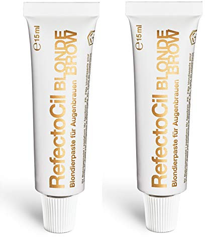 2 Pasta decolorante para cejas rubias Brow RefectoCil 15 ml