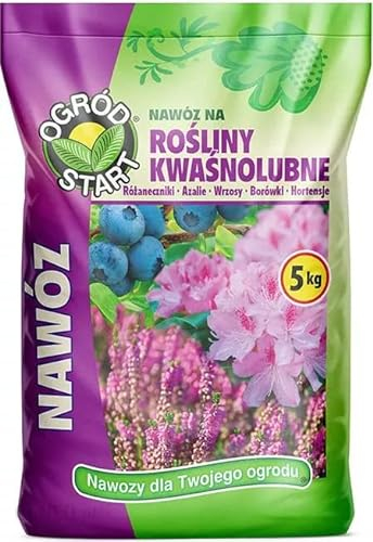 Ogród Start Dünger für Heidelbeeren Hortensie Heidekraut Rhododendren NPK 5kg