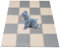 YORKING 20Pcs Foam Baby Play Mats 30x30x1cm EVA Baby Floor Tiles Thick Soft Floor Interlocking Mat Waterproof High-Resilience Foam Floor Puzzle Mat for Children's Play and Crawl (Grey and Rice-White)