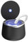 Sonic Pro Dental Cleaning Pod, 43kHz Ultrasonic Retainer Cleaner Machine for Dentures, Mouthguards, Braces, Aligners, Toothbrush Heads, Jewellery & All Dental Appliances (Onyx Black)