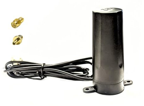 Maswell Antena M2M IoT, Omni 600-6000MHz, celular 5G 4G+ LTE 3G, WiFi 6, antena Bluetooth RP-SMA/SMA/TS9 para router, medidor inteligente y cámara LTE, montaje magnético y tornillo