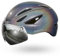 Odoland Fahrradhelm mit Magnetvisier für Erwachsene, Leichter Radhelm mit abnehmbarem Sonnenvisier Atmungsaktiv MTB Helm für Damen und Herren