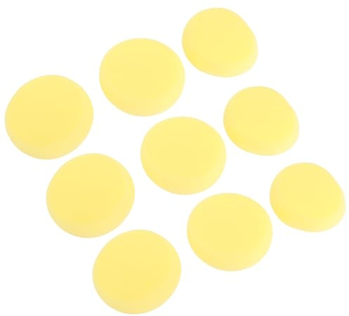 Jenivaint Runda Konstnärssvampar 30-pack Målningssvamp 7 Cm X 2,5 Cm Hög Absorption och Elasticitet för Akvarell Keramik Lera Tyg Färgning Väggmålning Klassrumskonstnärer
