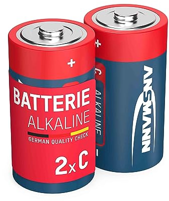 ANSMANN 1513-0000 Baby C Red Alkaline Batterien rot