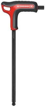 Facom Clé 6 Pans à tête sphérique, Multicolore, 3 mm