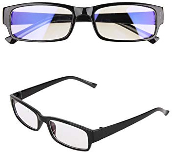 Hayatec Eye Strain Protection Spectacles - Anti Radiation Glasses Anti-fatigue Blue Light Blocking Specs PC TV Tablet Smartphone