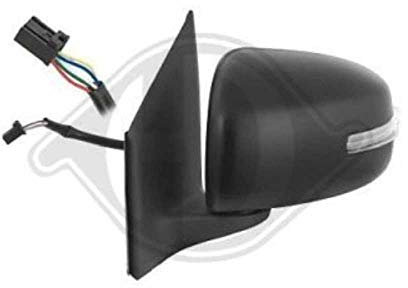 DIEDERICHS 5830025 Außenspiegel Seitenspiegel Seitenrückspiegel Komplettspiegel konvex für elektr.Spiegelverstellung für MITSUBISHI Mirage/Space Star Schrägheck (A0A) 7632B261 7632B803