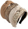 Landrain 4 Stück Haarreifen Damen Breit, Rutschfest, Breite Top Knot, Moden, 4 Farben
