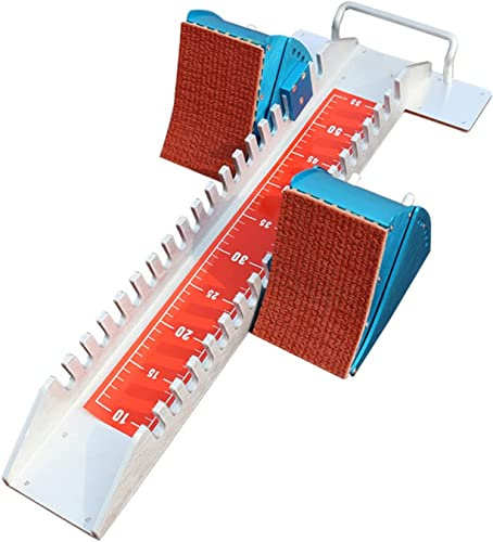 Starting Block Athletics Training Démarreur de sprint réglable multifonction pour athlétisme en alliage d'aluminium pour pistes en plastique et en bois
