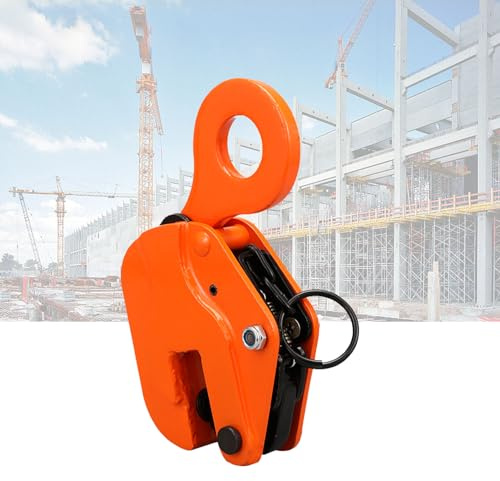Abrazadera para Elevación de Placas, Abrazadera Vertical de Alta Resistencia - Alicates para Placas de Acero de 2 Toneladas, Herramienta Universal de Elevación Horizontal y Vertical para Apl