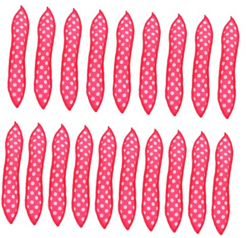 BESTYASH Rizadores de Pelo sin Calor de Esponja para Dormir, 19 Piezas, sin Daño al Cabello, Material Poliéster y Alambre de Hierro, Ideales para Mujeres y Niñas