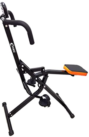 Ffitness FLTBC300 Total Power Body Crunch Pump mit LCD-Display Home Fitness Trainer Multifunktionales Werkzeug für Brust, Gesundheit, Bauch, Beine und Arme, Schwarz