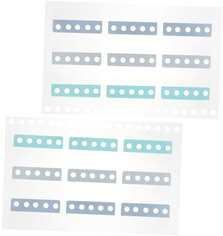 Lurrose 2blätter Haftende Index Tabs Beschriftbare Buchmarker Bunte Und Kreative Haftnotizen Für Seitenmarkierung Für Schule Büro Und Zuhause