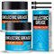Silicone Grease 114g, Dielectric Grease for Electrical Connectors, Spark Plug, Valve, O-Rings, Plumbing, Brake, Marine and Universal Use, Waterproof & Heat Resistant Silicone Paste with Brush